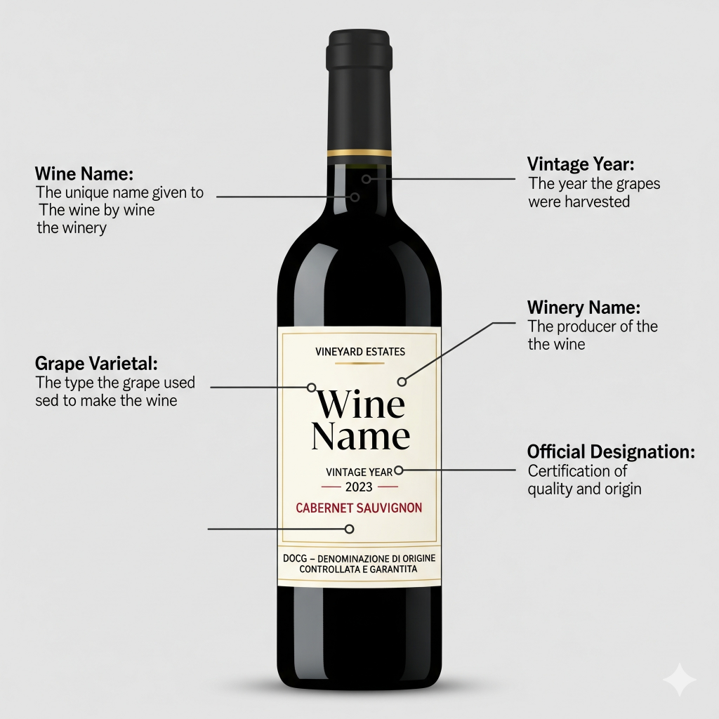 Etichetta vino